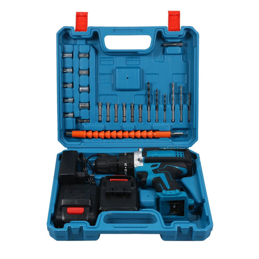 PRÍKLEPOVÁ VŔTAČKA 42V S 24 DIELMI HAMMER TOOLS