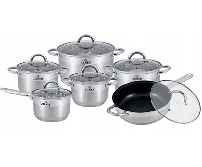 VRHUNSKI INOX 18/10 ZILNER SET LONACA 12 DJELNI