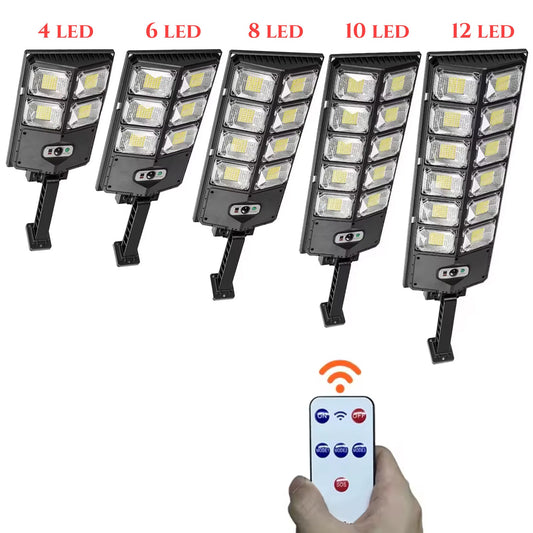 Solárna LED lampa s diaľkovým ovládaním