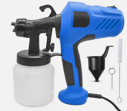 ELEKTRICKÝ KOMPRESOR NA LAKOVANIE 800ml S NÁSTAVCAMI