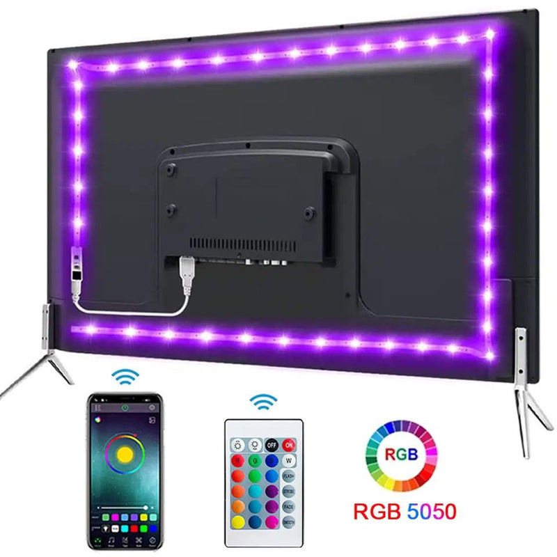 Vizuálne zaujímavý LED pásik k TV - 3m