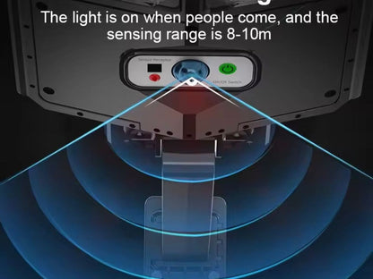 Solárna LED lampa s diaľkovým ovládaním