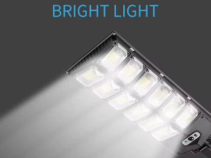 Solárna LED lampa s diaľkovým ovládaním