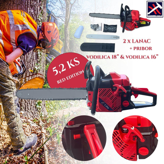 MOTOROVÁ PÍLA HAMMER TOOLS 5,2 KS RED EDITION