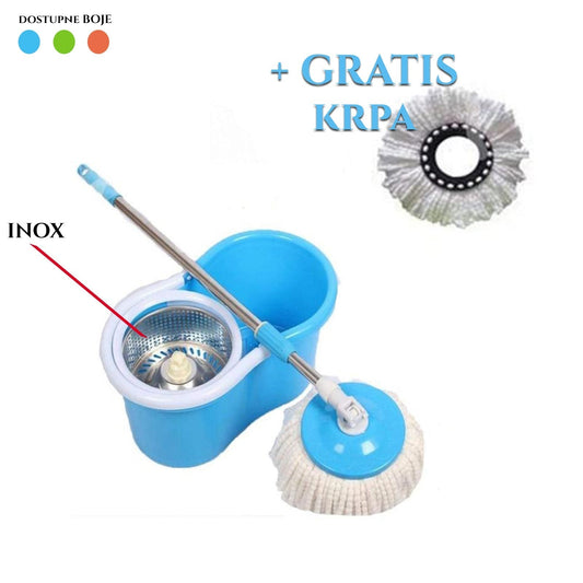 Rotačný mop čistič