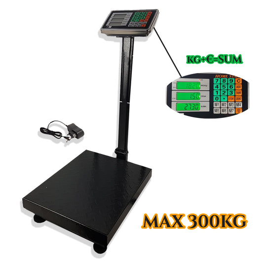 Digitálna plošinová váha do 300 kg