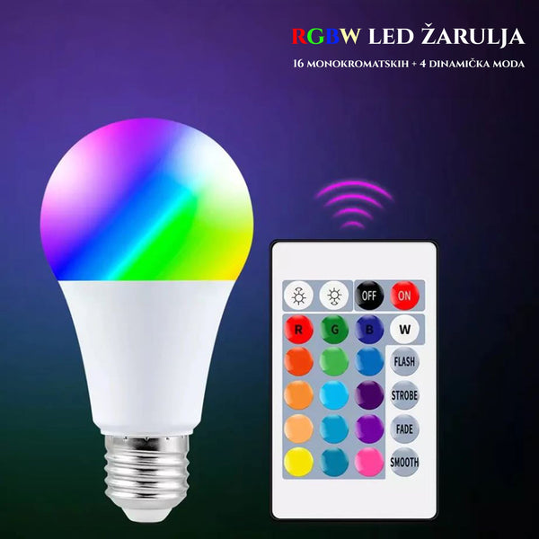 LED RGB OSVETLENIE S DIAĽKOVÝM OVLÁDANÍM